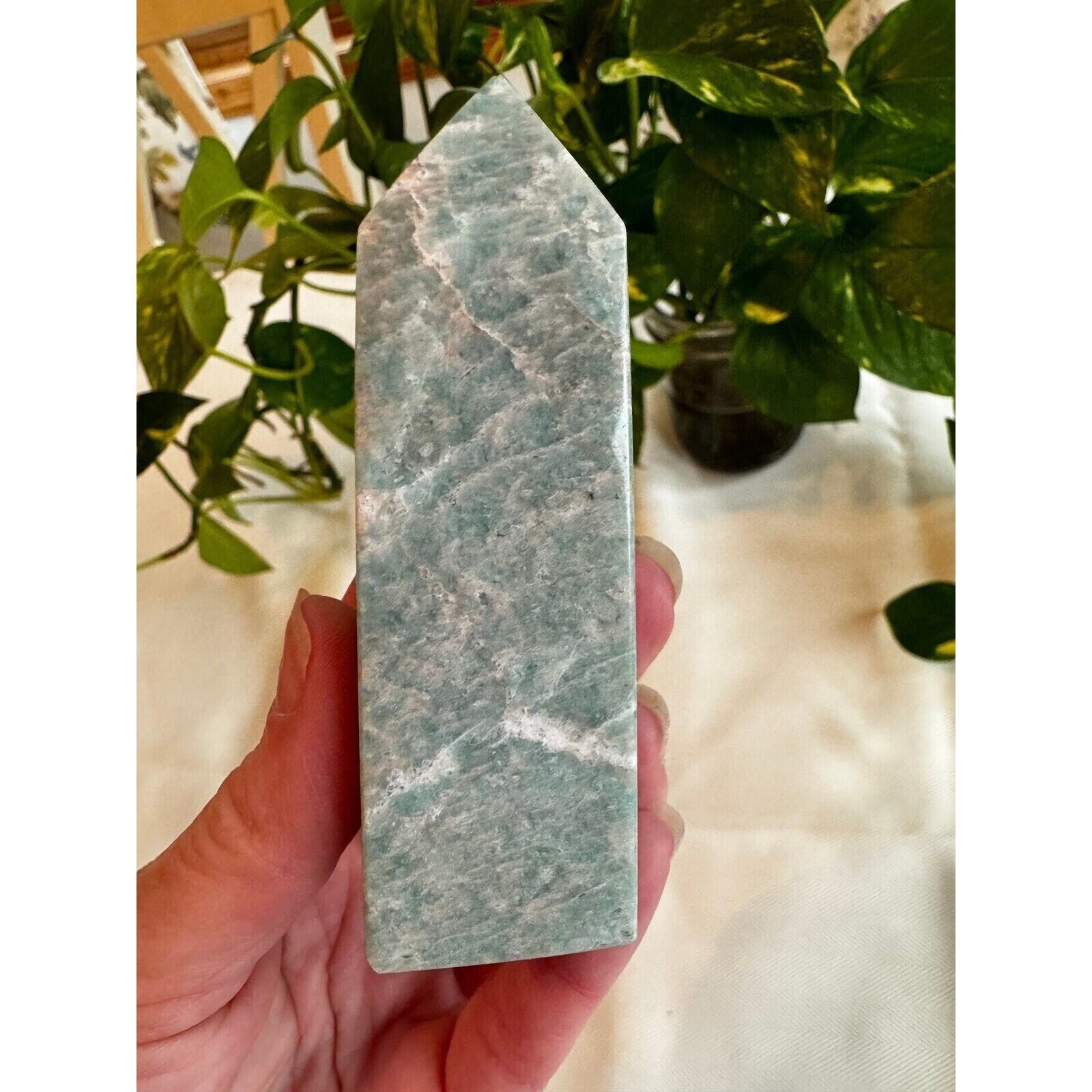 Amazonite Crystal Tower