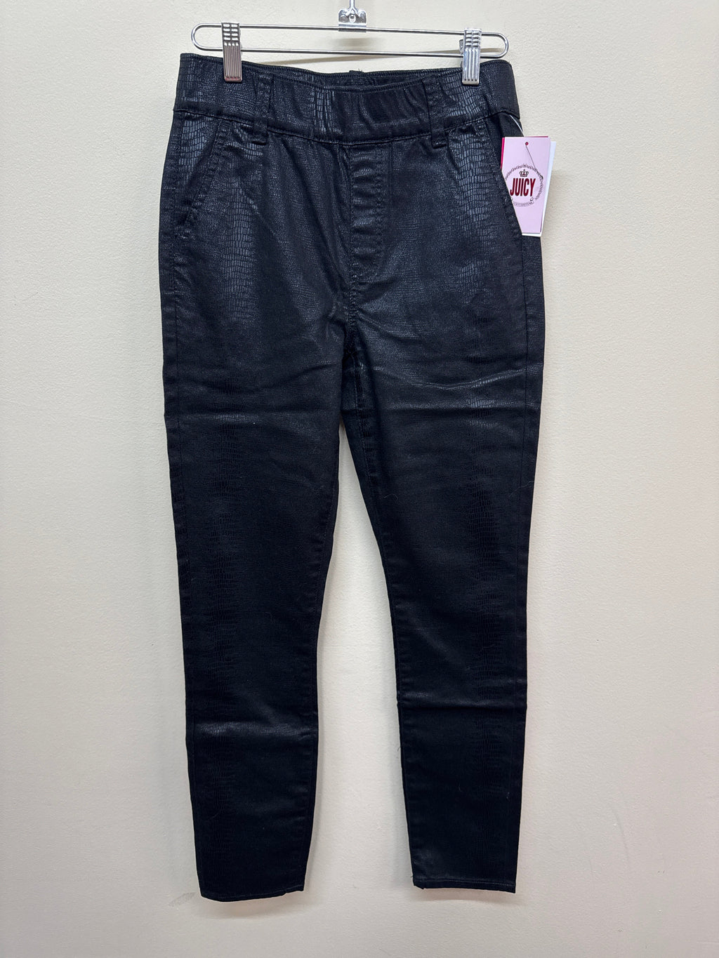 NWT Juicy Couture Beverly Skinny Pants – Size 2 (Black Snakeskin Print)