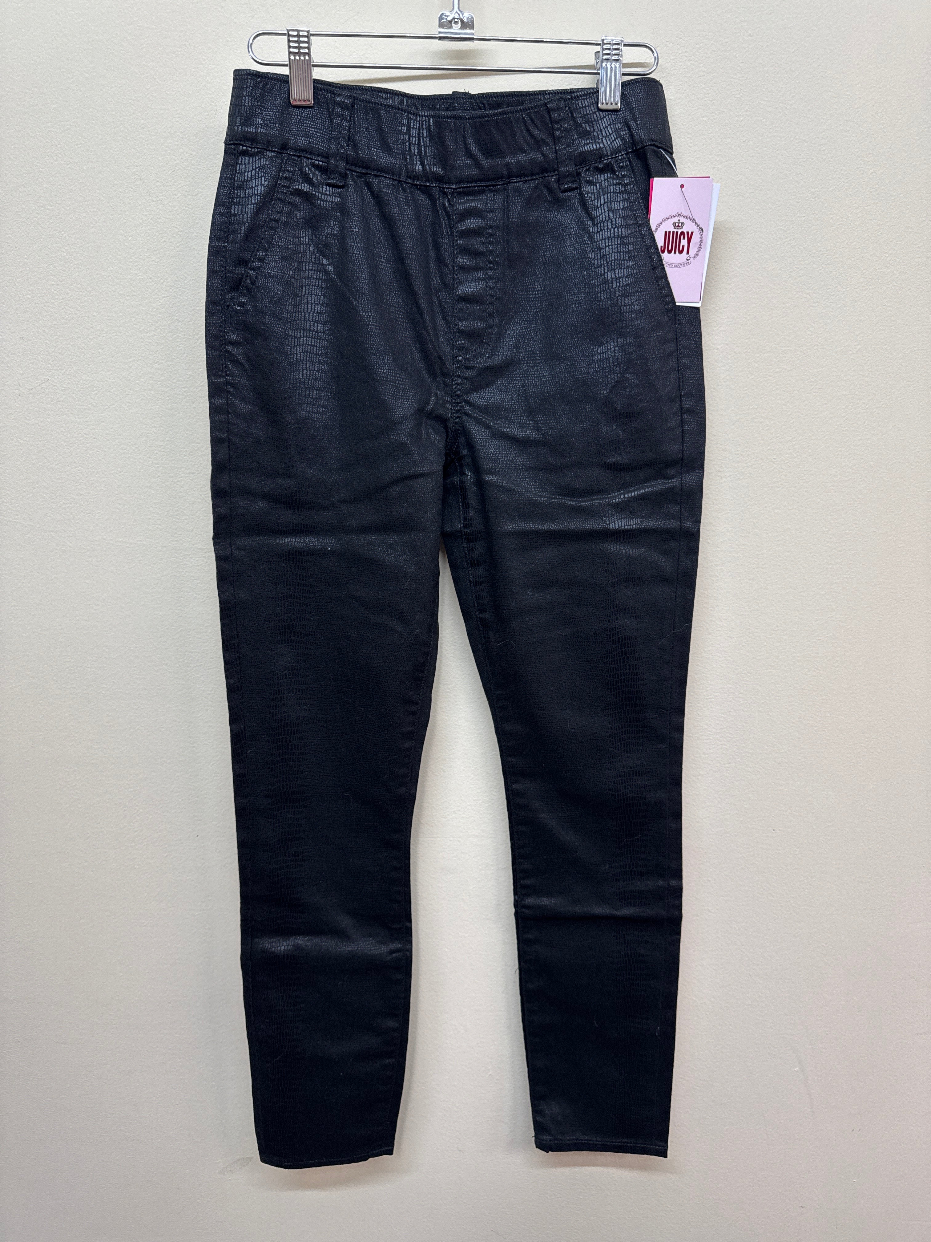 NWT Juicy Couture Beverly Skinny Pants – Size 2 (Black Snakeskin Print)