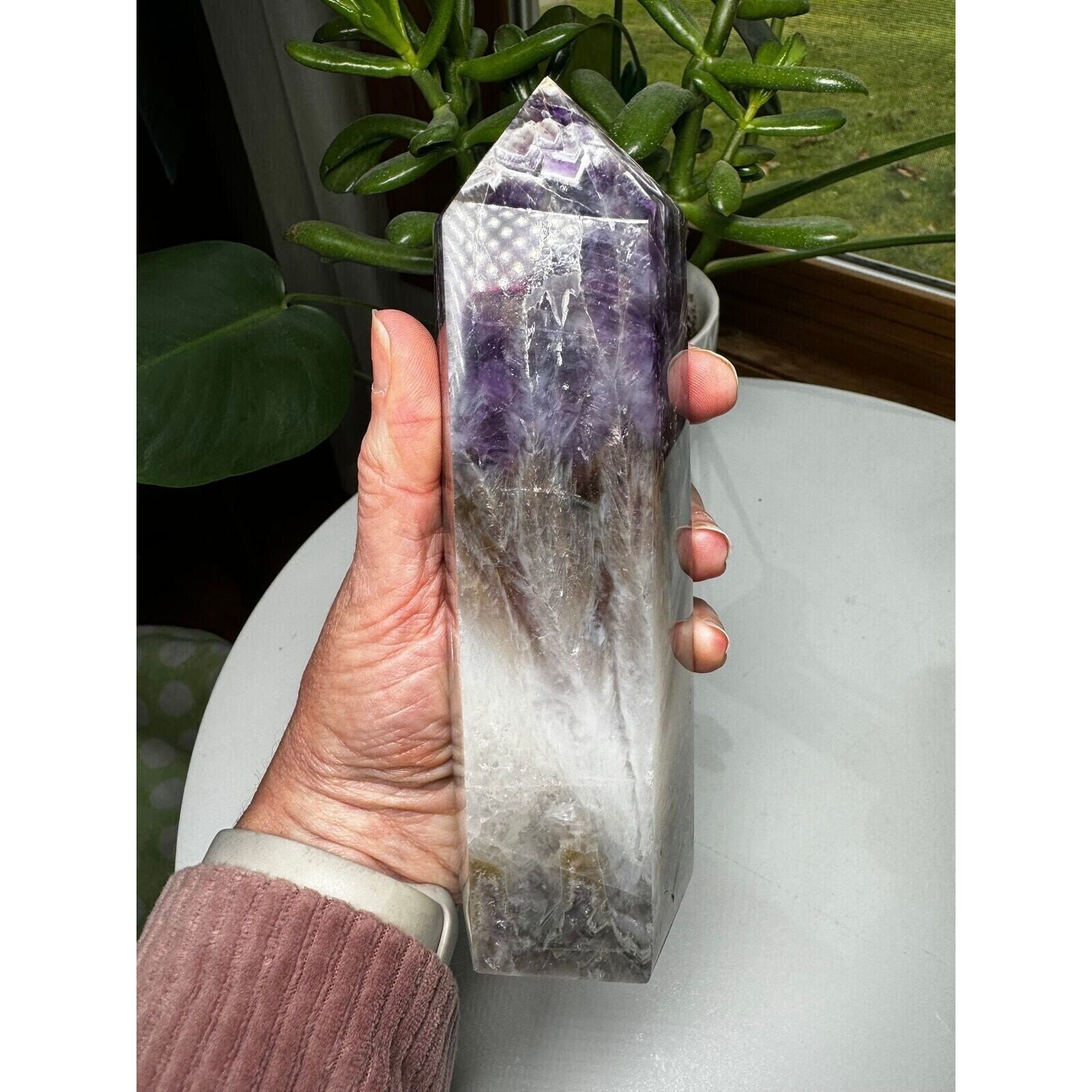 Amethyst Crystal tower