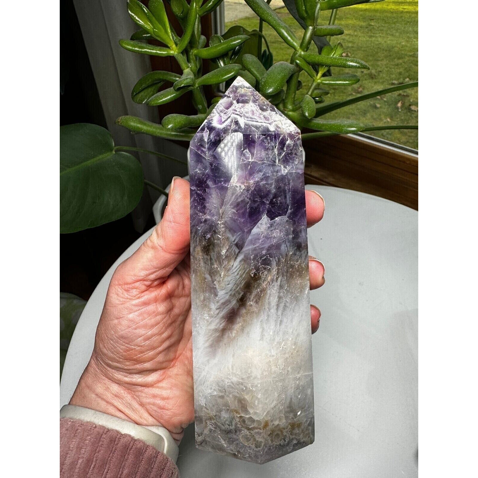 Amethyst Crystal tower