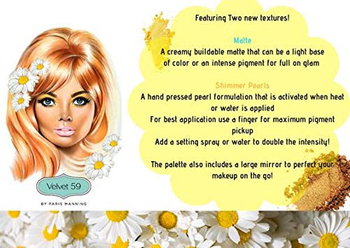 Velvet 59 by Paris Manning Bloom Baby Eyeshadow Palette