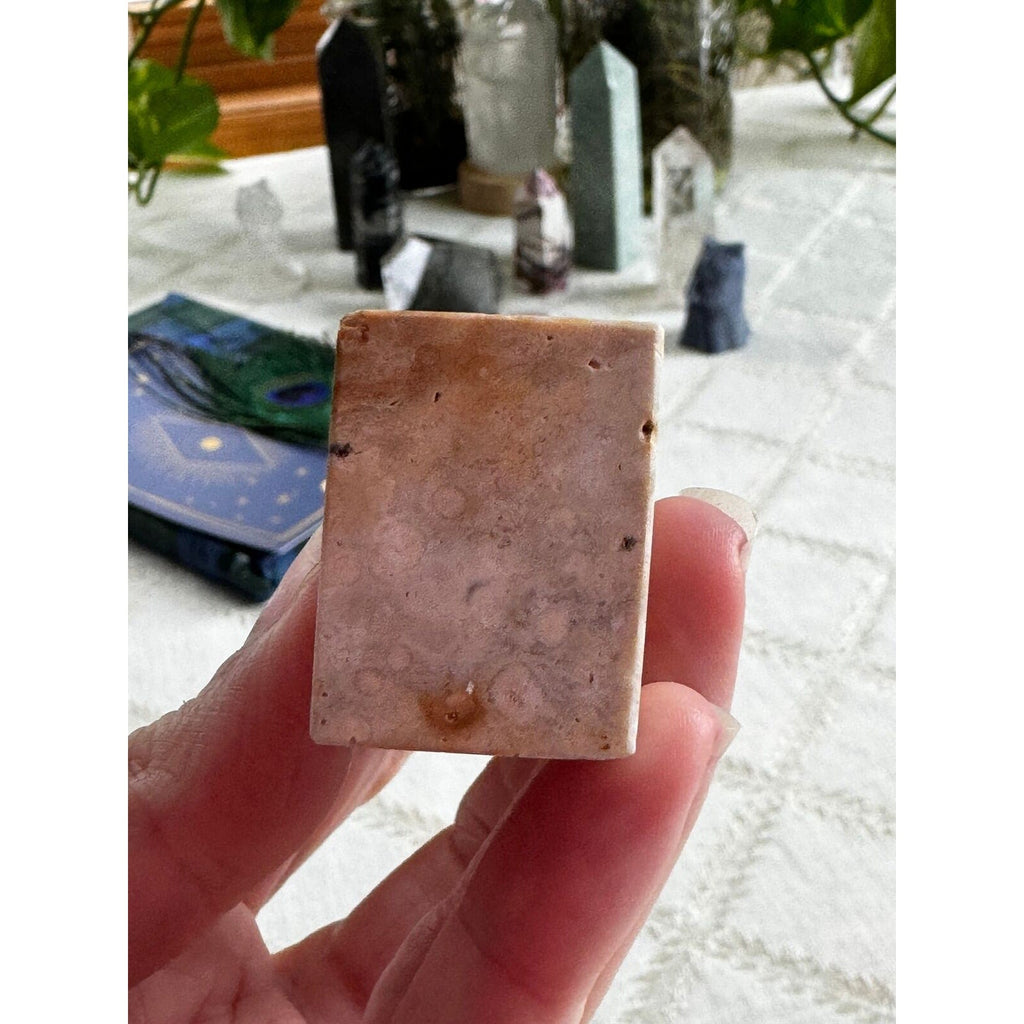 8th vein Ocean Jasper Crystal tower