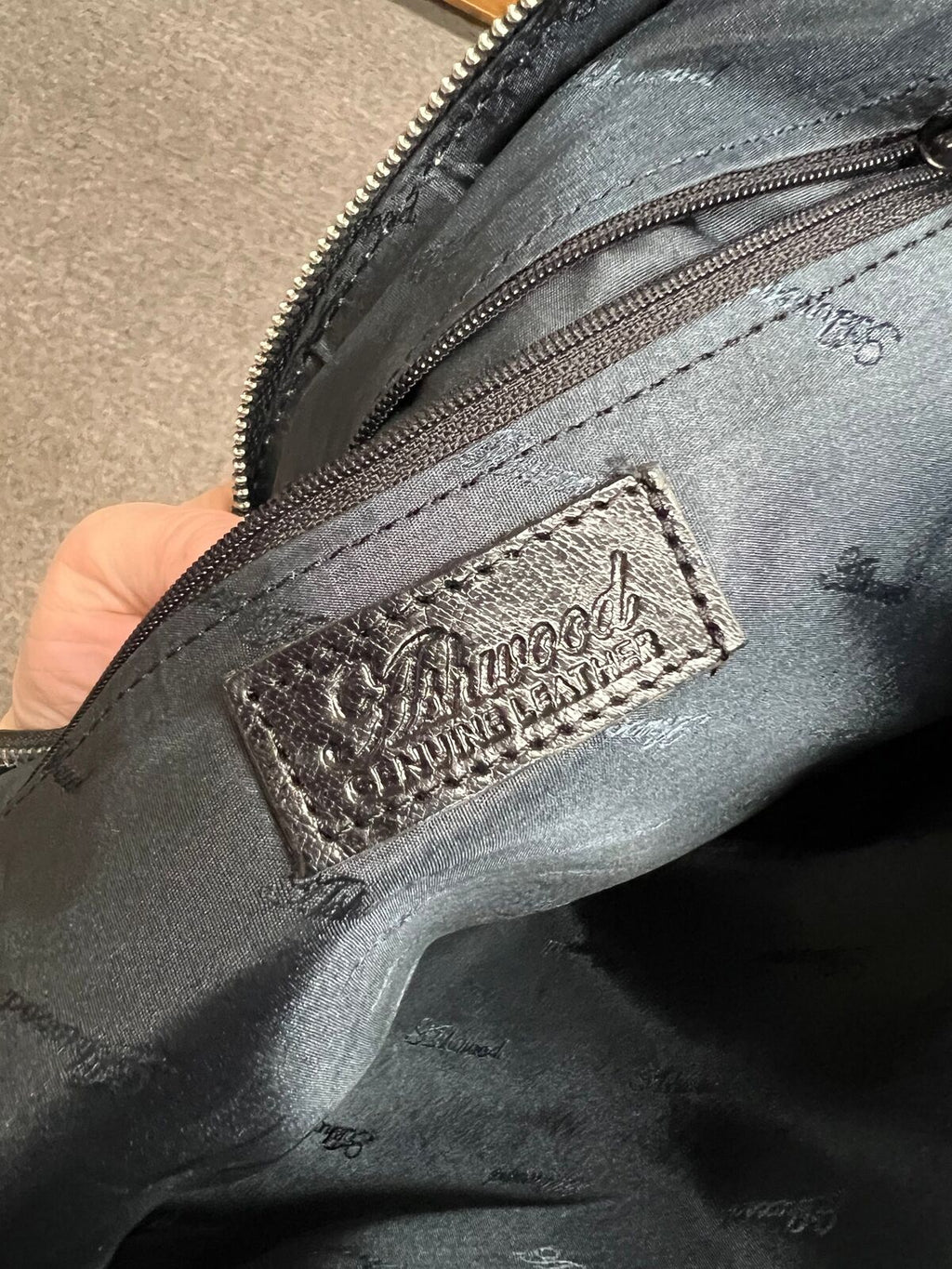 Ashwood London leather work bag