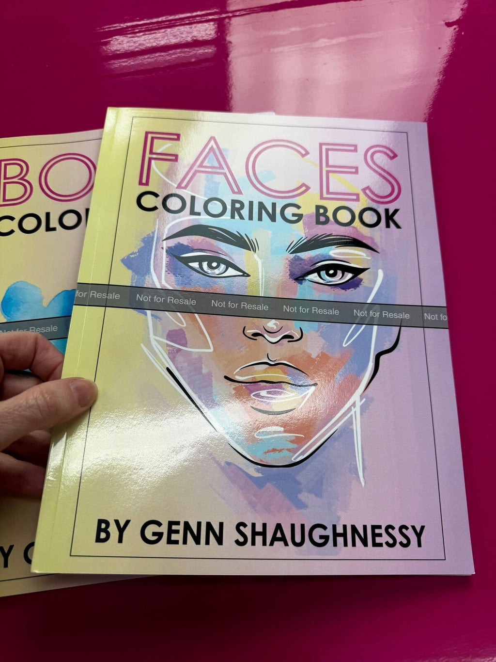 Faces Coloring Book