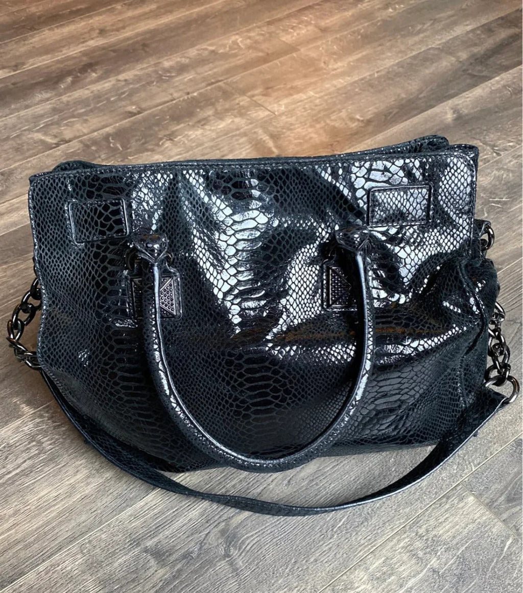 Michael Kors black classic tote