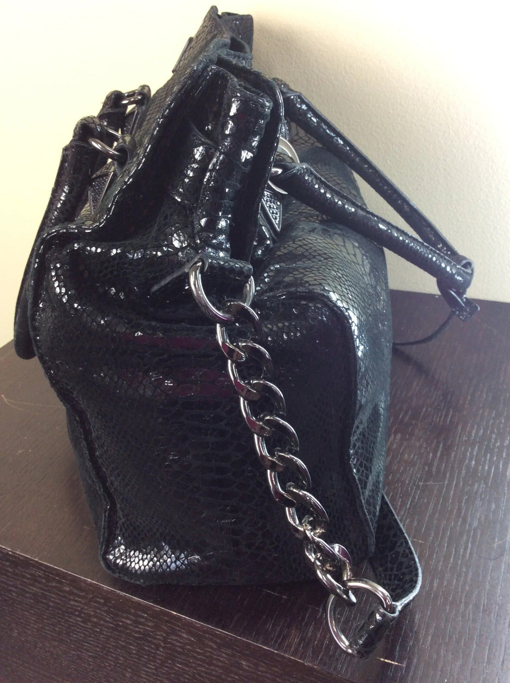 Michael Kors black classic tote