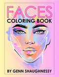 Faces Coloring Book