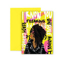 Freaking Out Card