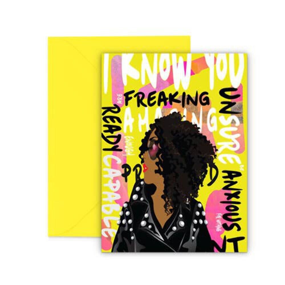 Freaking Out Card