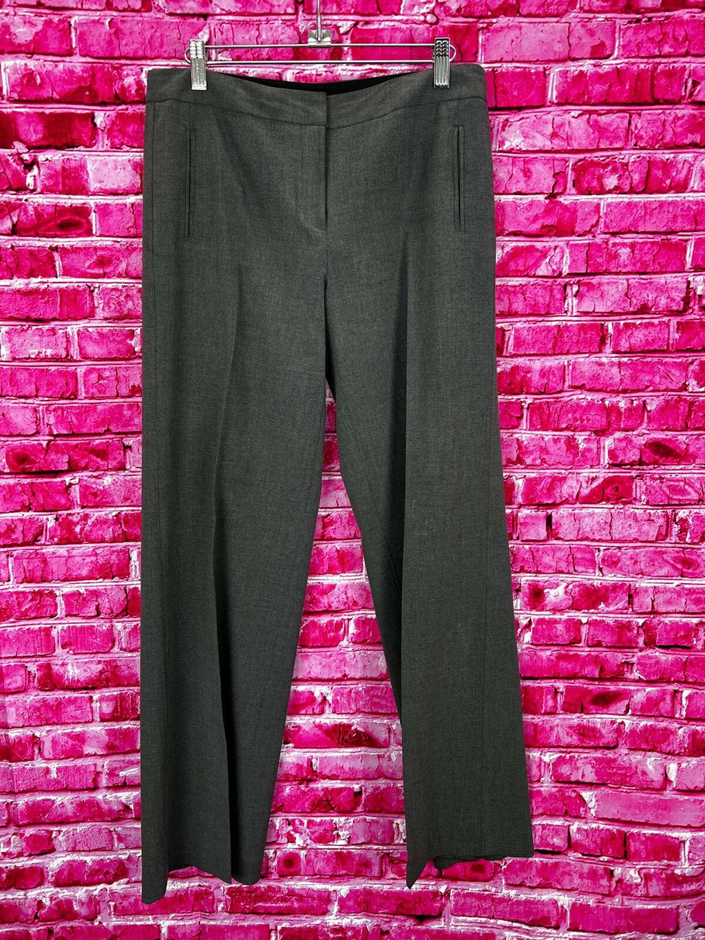Express Stretch Dress Pant Grey sz 7/8 R
