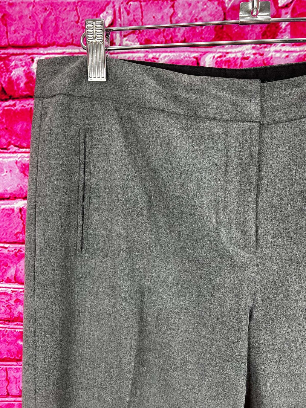 Express Stretch Dress Pant Grey sz 7/8 R