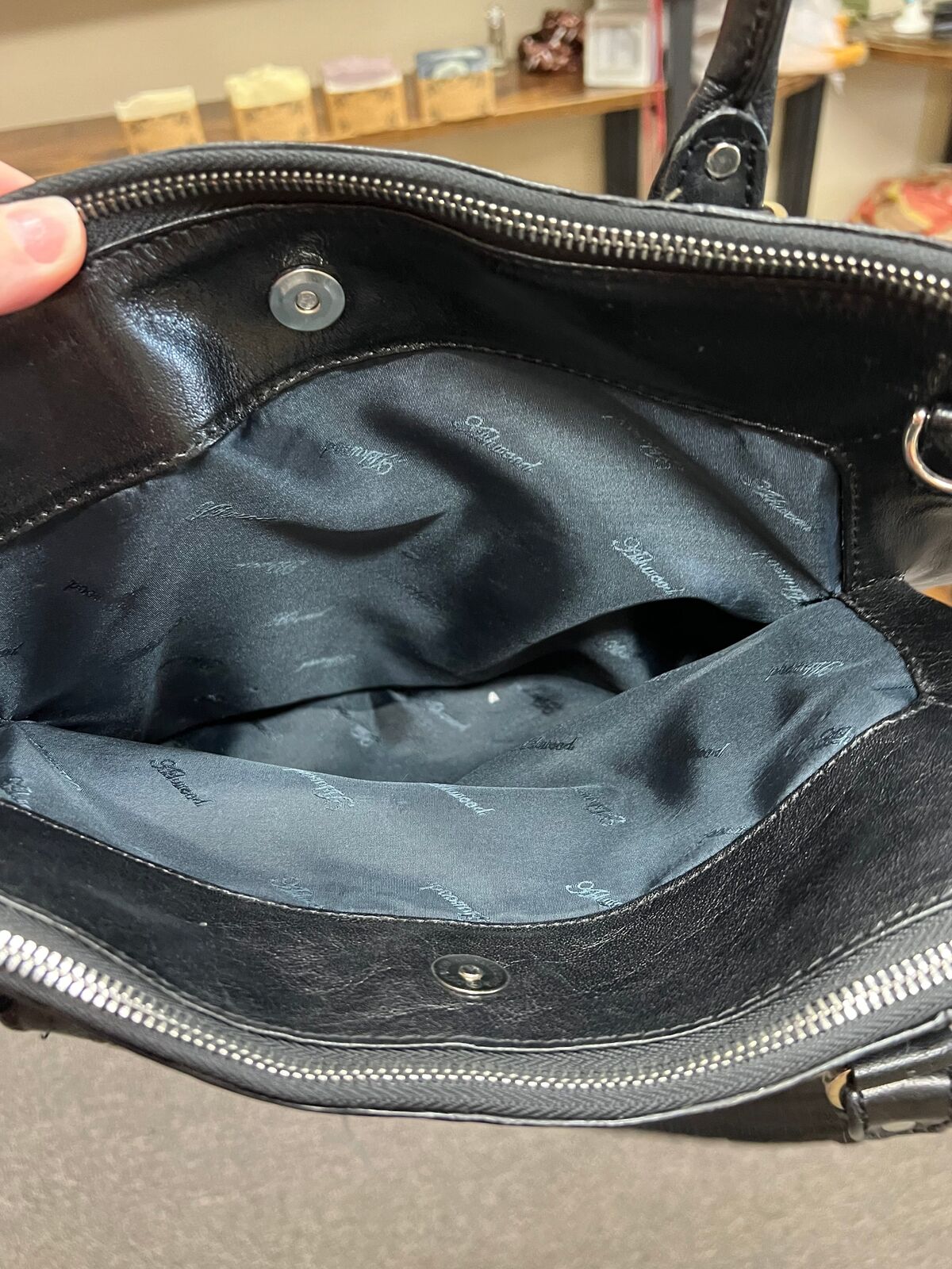 Ashwood London leather work bag