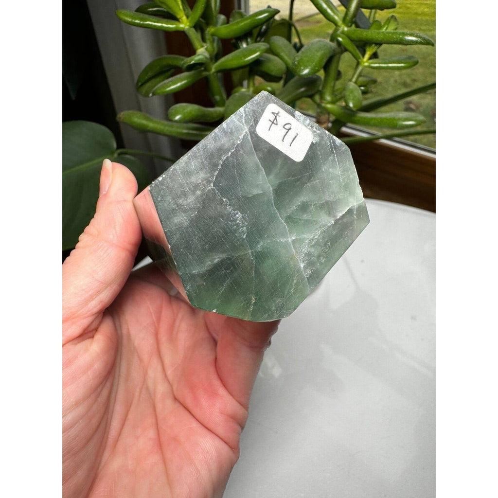 Fluorite Crystal Tower 6.25" tall