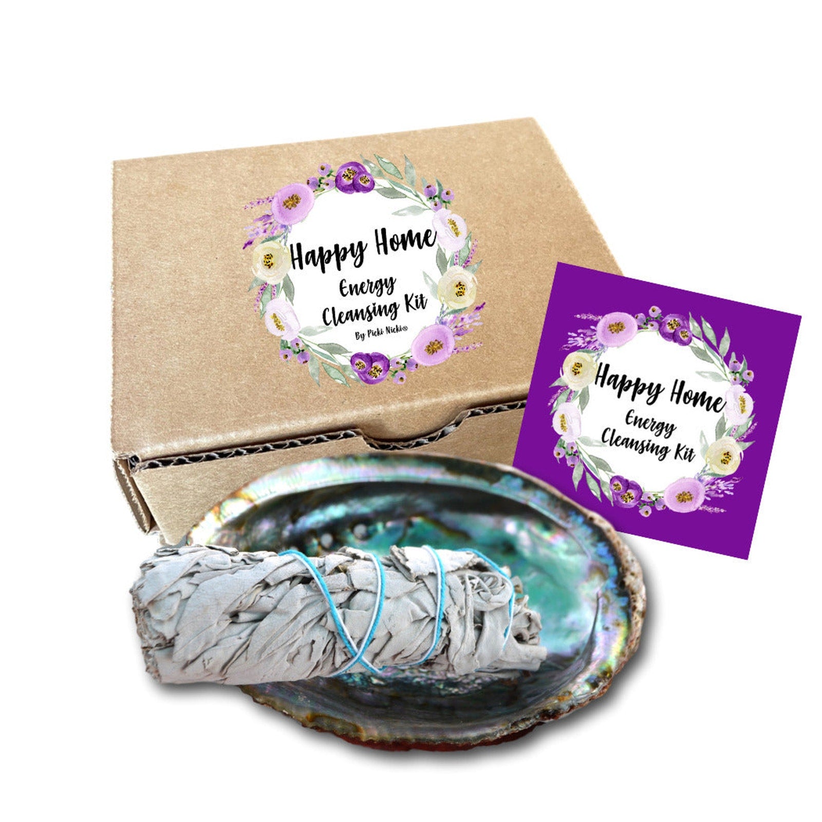 White Sage Smudge Gift Box Set