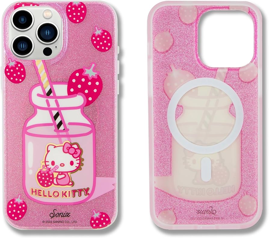 SANRIO HELLO KITTY GLITTER IPHONE CASE IPHONE 15PRO MAX