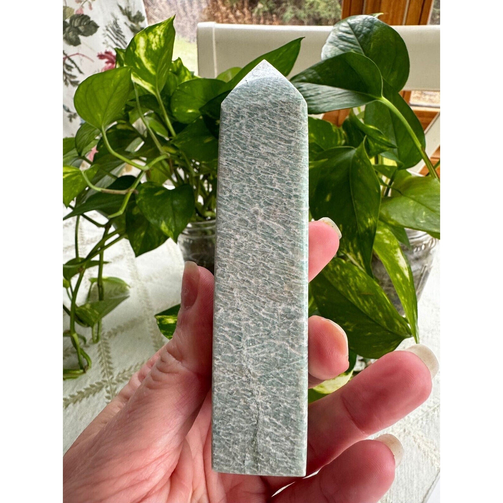Amazonite Crystal Tower