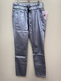 NWT Juicy Couture Metallic Hollywood Skinny Pants sz 4