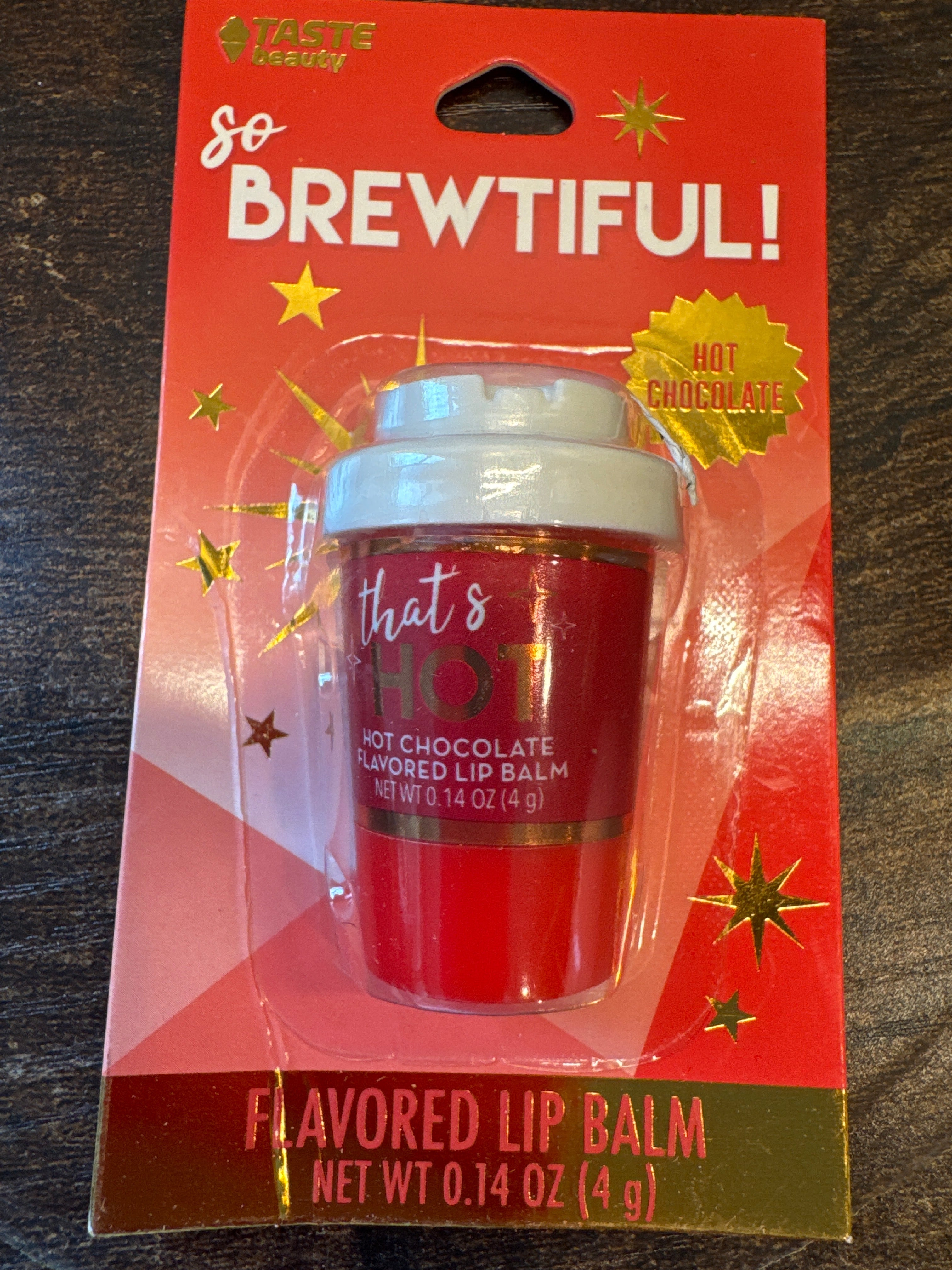 So Brewtiful coffee flavoured lip balm