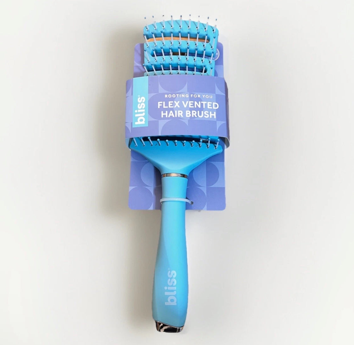 Bliss flex vented blue hair brush