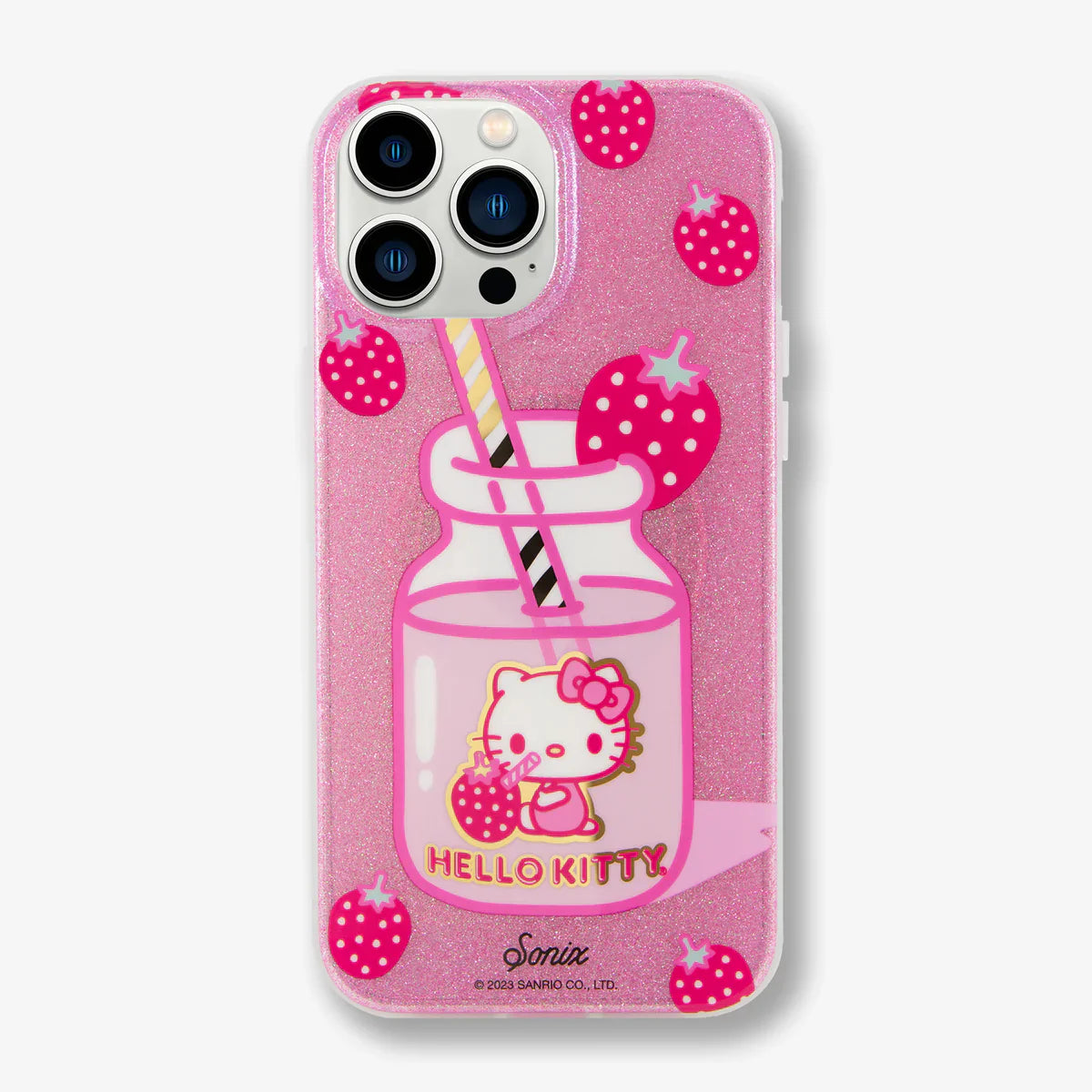 SANRIO HELLO KITTY GLITTER IPHONE CASE IPHONE 15PRO MAX