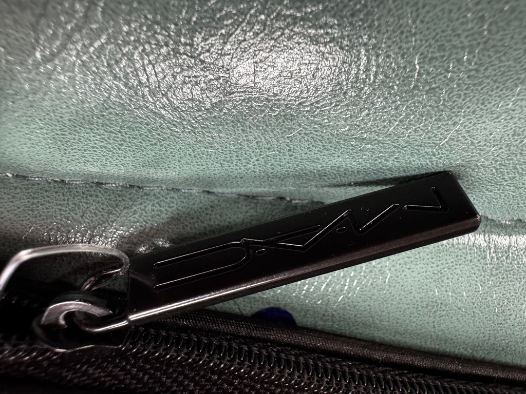 MAC sequin makeup bag