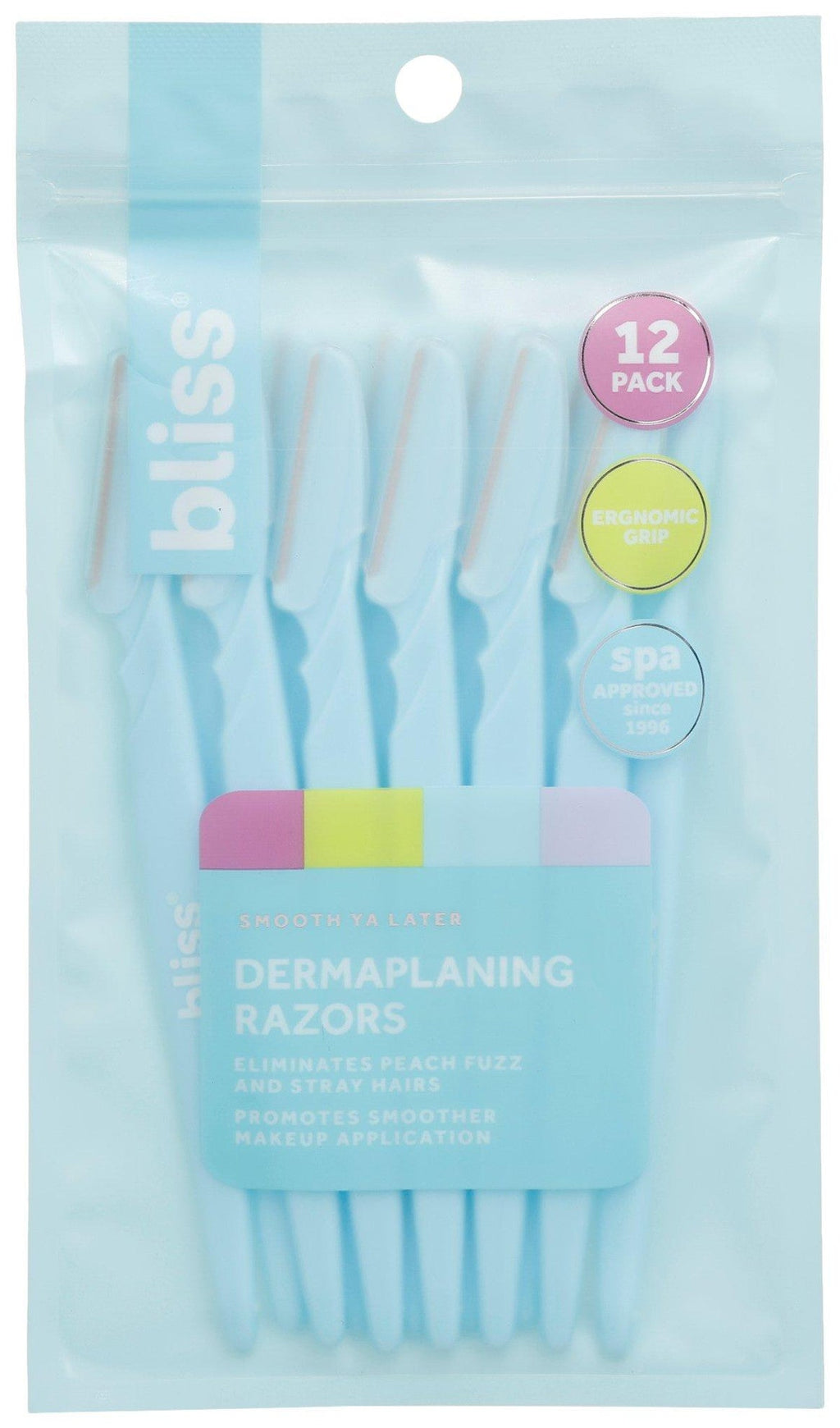 Bliss smooth ya later Dermaplane razors 12pack