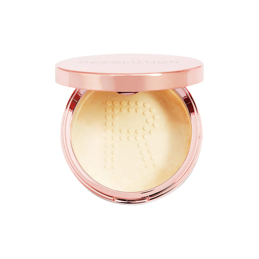 Makeup Revolution Conceal & Fix light yellow loose setting powder