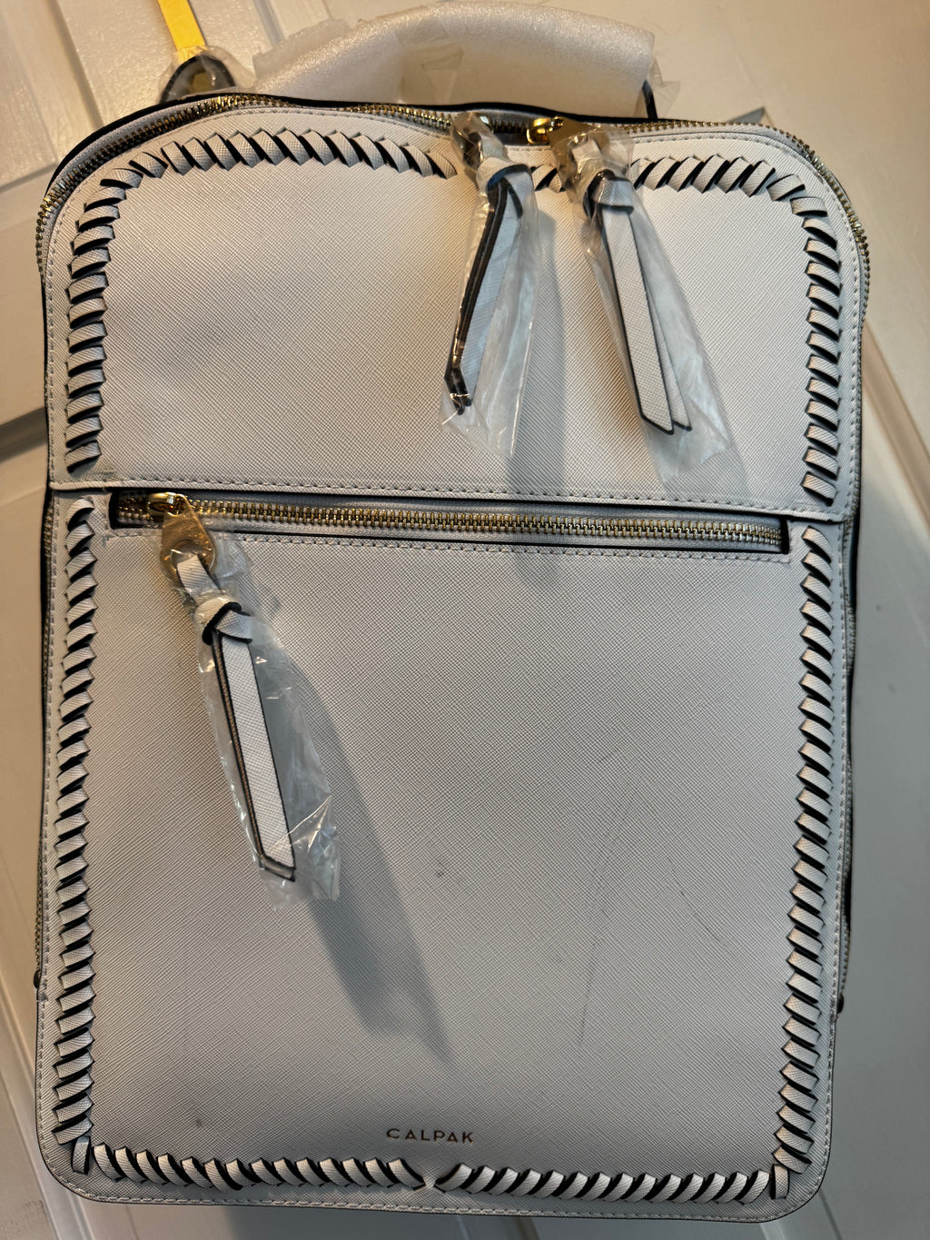 NWT Calpak Kaya 15 inch Laptop Backpack in Stone