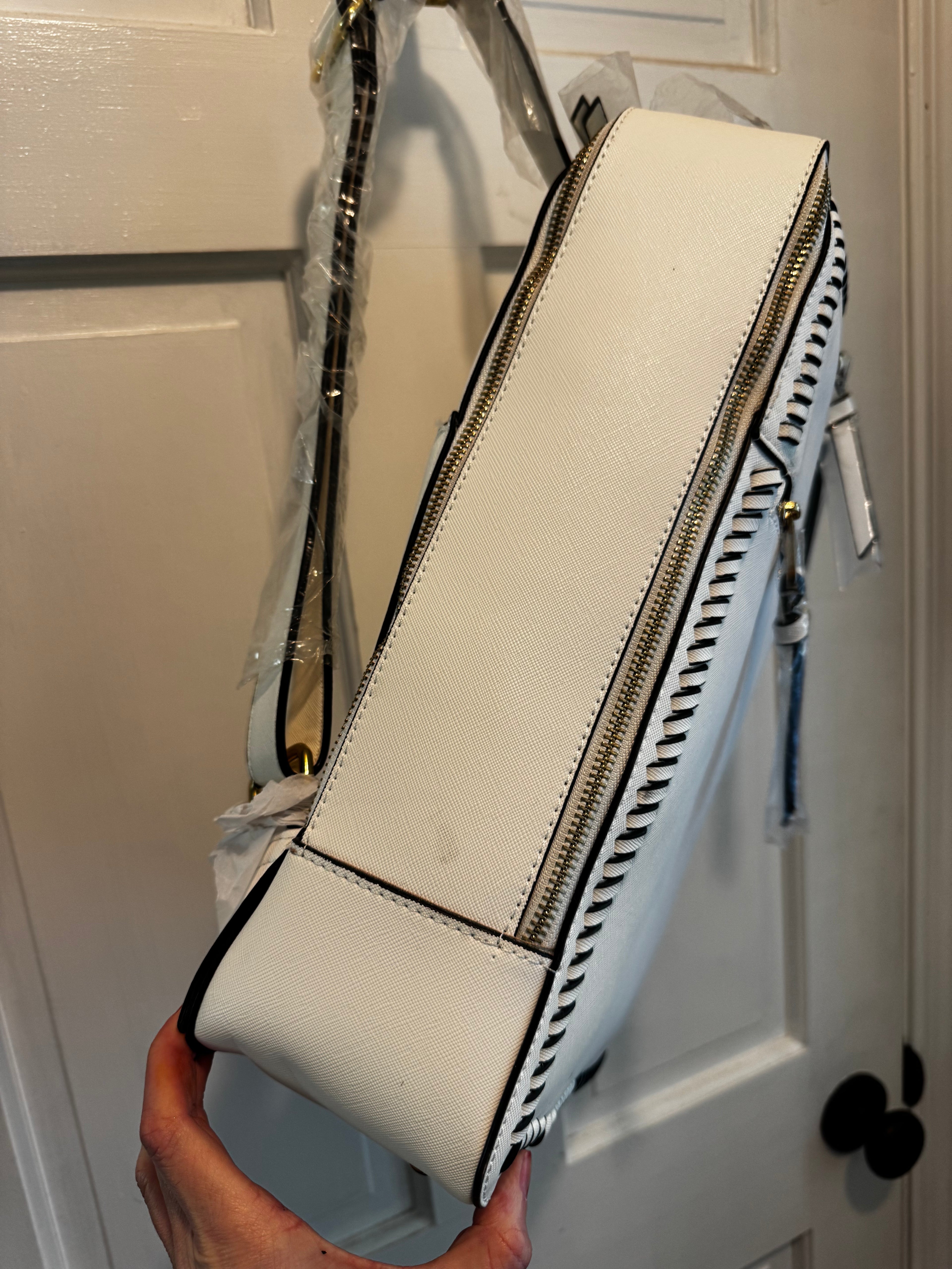 NWT Calpak Kaya 15 inch Laptop Backpack in Stone