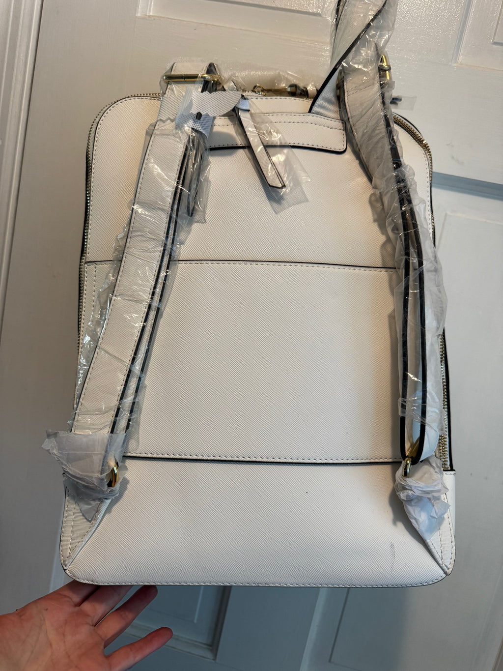 NWT Calpak Kaya 15 inch Laptop Backpack in Stone