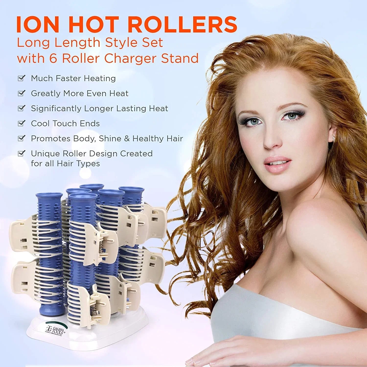 Calista Tools Ion Hot PTC Heating 1 Inch Rollers