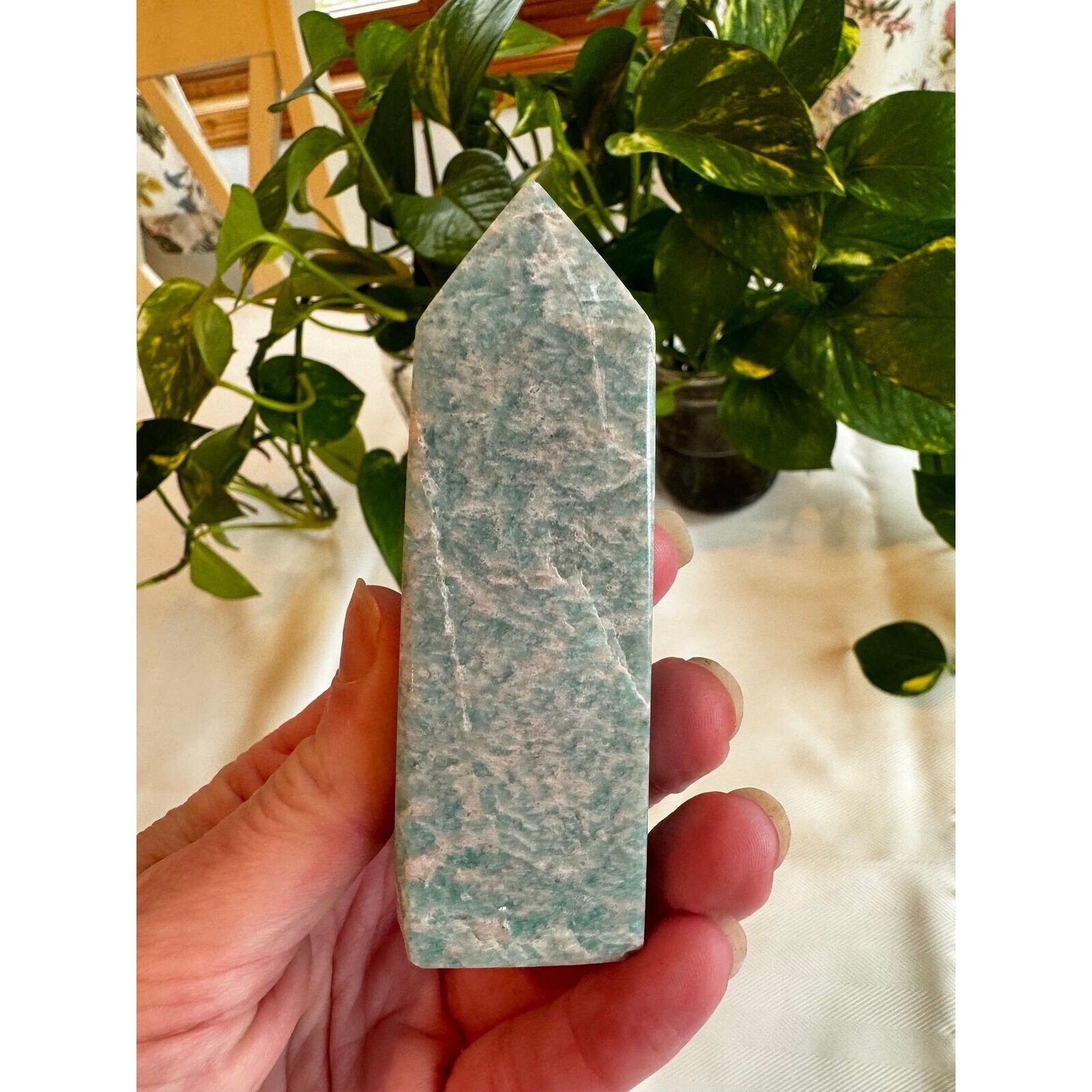 Amazonite Crystal Tower