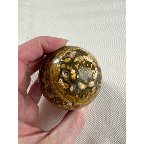 8th vein Ocean Jasper Crystal sphere