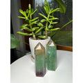 Fluorite Crystal Tower 5" tall