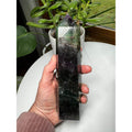 Fluorite Crystal Tower 7" tall