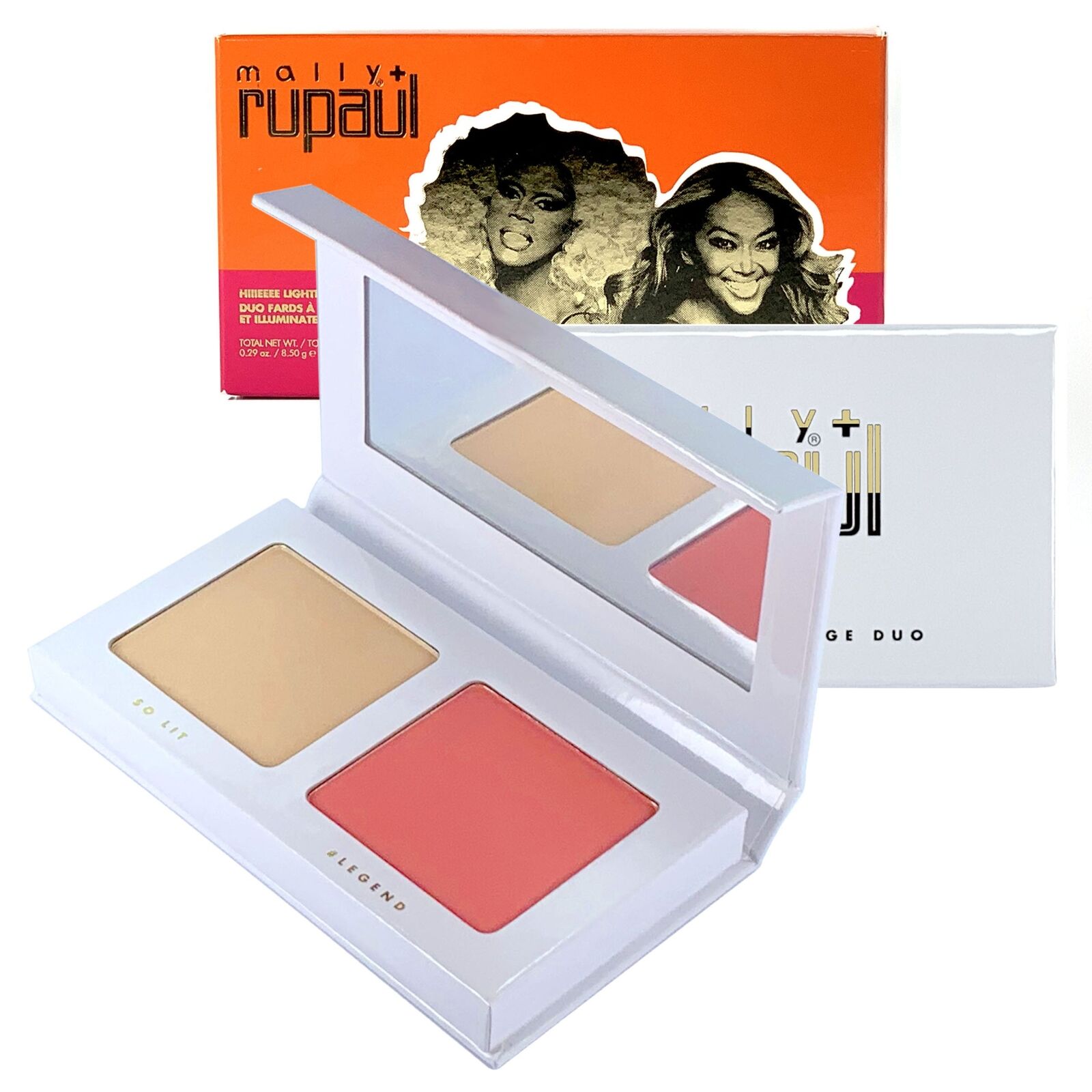 NEW Mally + RuPaul Hiiieee Lighter & Ruge Duo